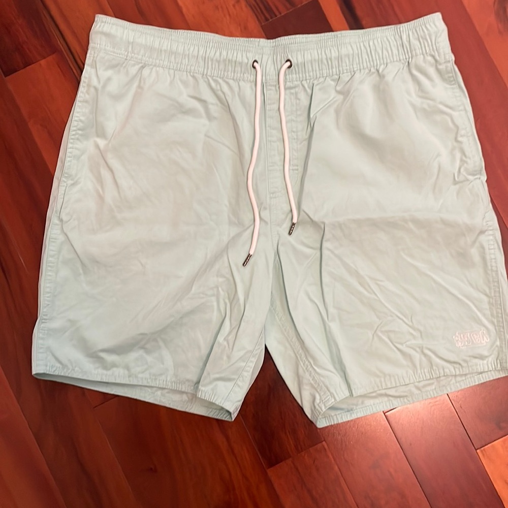 RVCA Board Shorts,Mint Green,Size XL